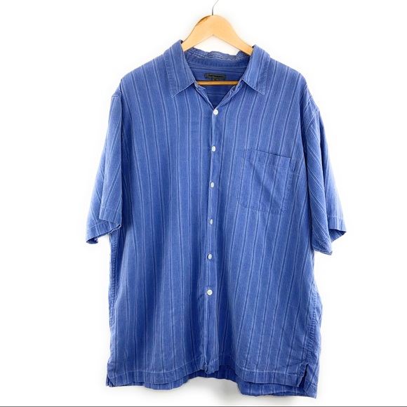 Johnston & Murphy Other - Johnston & Murphy Silk Blend Button Down XXL